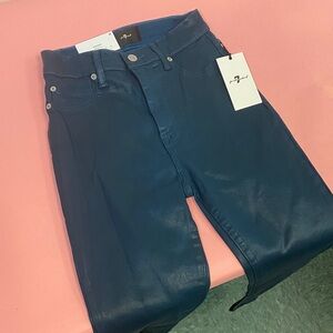 7 For All Mankind Dark Blue Jeans